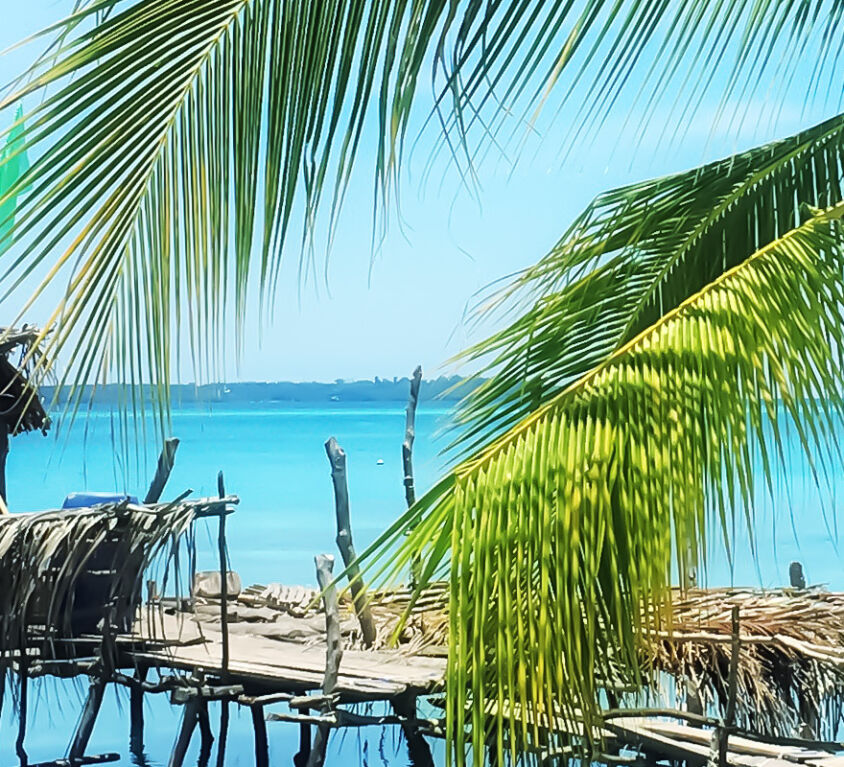 Beach in the Philippines.